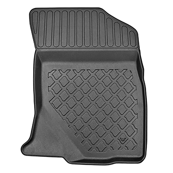 Koberčky TPE pre Toyota Hilux VIII Pick-Up (09.2016-....) - dvojitá kabína