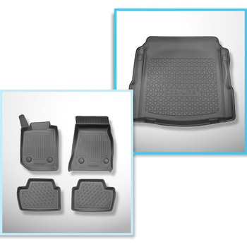Súprava rohož do batožinového priestoru a autokoberčeky TPE PREMIUM na mieru do: