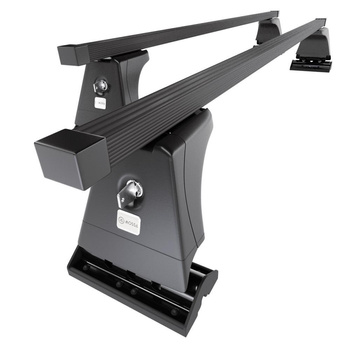 Základný nosič na strechu auta pre Nissan NV200 Van (2009-2021) - čierny priečny