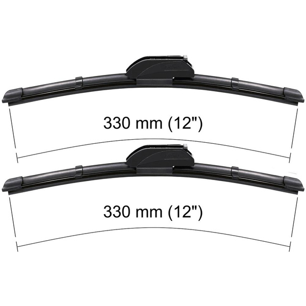 Automobilové stierače na predné sklo pre Land Rover Defender II, III SUV (08.1990-02.2016) - ploché lišty