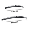 Automobilové stierače na predné sklo pre Chevrolet Kalos T200 Hatchback (02.2005-04.2008) - hybridné lišty
