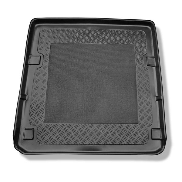 Rohož do batožinového priestoru pre: Mercedes-Benz Trieda E W211 Kombi (2003-10.2009) - s navigáciou a telefónom (bez výklenkov)