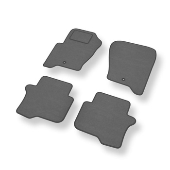 Velúrové koberčeky pre Land Rover Discovery IV SUV (2010-2016) - čierna