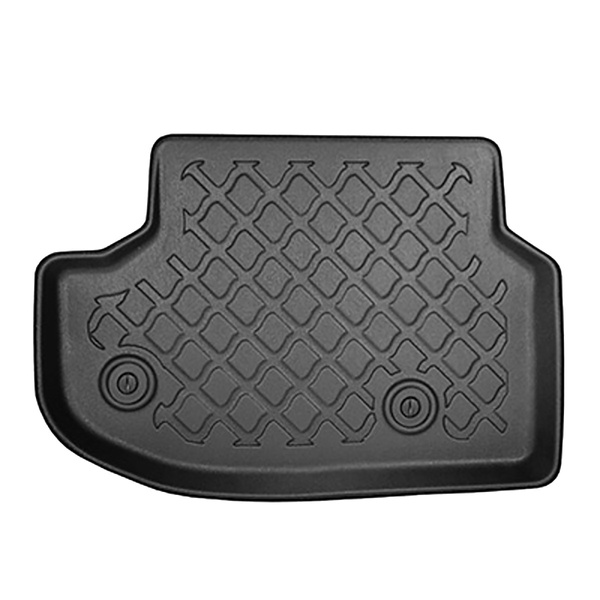 Koberčky TPE pre BMW Seria 5 F11 Touring (2013-04.2017) - X-drive; vzdialenosť medzi koľajnicami predných sedadiel (zozadu) 365 mm