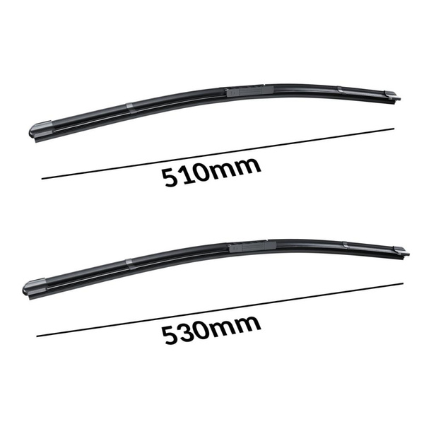 Automobilové stierače na predné sklo pre Volkswagen New Beetle 0 Hatchback, Kabriolet (01.1998-12.2010) - ploché lišty