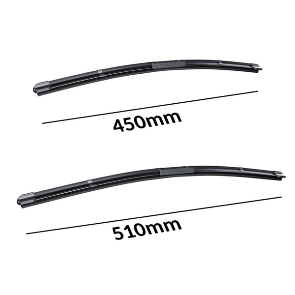 Automobilové stierače na predné sklo pre Nissan Micra K11 Hatchback, Kabriolet (08.1992-10.2002) - ploché lišty