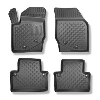 Koberčky TPE pre Volvo XC90 I SUV (2002-04.2015) - 5 alebo 7 miest; bez tretieho