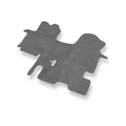 Velúrové koberčeky pre Renault Trafic II Van (2001-2014) 1+1 - šedá