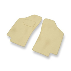 Velúrové koberčeky pre Fiat Tipo I Hatchback (1988-1995) - béžová