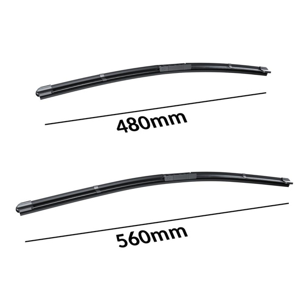 Automobilové stierače na predné sklo pre Daewoo Leganza 0 Sedan (03.1997-12.2002) - ploché lišty