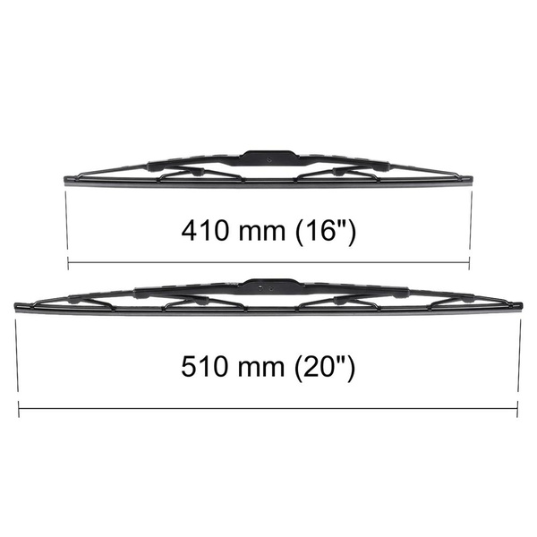 Automobilové stierače na predné sklo pre Mazda Demio 0 Hatchback (07.1996-02.2003) - štandard lišty