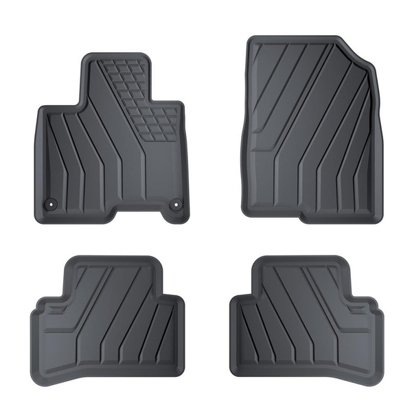 Koberčky TPE pre Kia Sportage V SUV (2021-....) - tiež pre Mild Hybrid; nie pre HEV Hybrid i Plug-in Hybrid