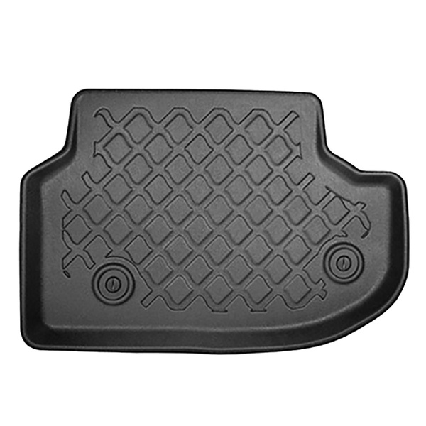 Koberčky TPE pre BMW Seria 5 F11 Touring (2013-04.2017) - X-drive; vzdialenosť medzi koľajnicami predných sedadiel (zozadu) 365 mm