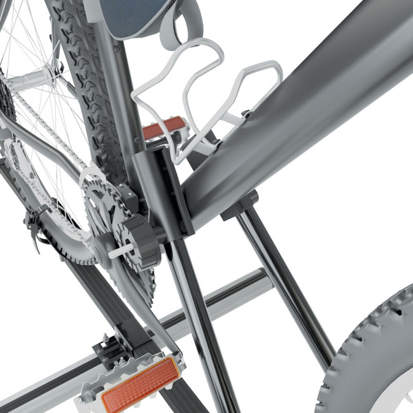 Nosič na bicykle na strechu auta, Oceľový držiak bicyklov na strechu auta - 4xM-04