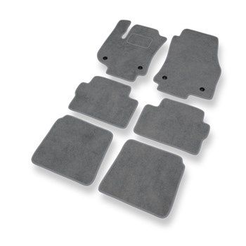 Velúrové koberčeky pre Opel Zafira B MPV (2005-2012) - šedá