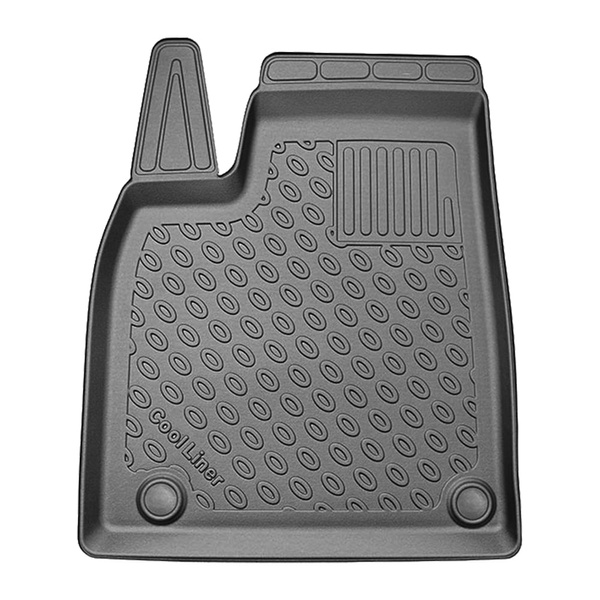 Súprava rohož do batožinového priestoru a autokoberčeky TPE PREMIUM na mieru do: Tesla Model X SUV (01.2021-....) - 5/ 6/7 miest; predný batožinový priestor