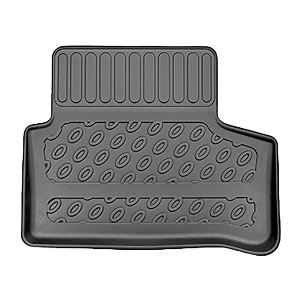 Súprava rohož do batožinového priestoru a autokoberčeky TPE PREMIUM na mieru do: Mercedes-Benz Trieda A W177 250e Plug-in Hybrid Hatchback (08.2019-....) - odnímateľné výklenky pri modeloch s bočnými sieťkami; tiež s hybridným pohonom