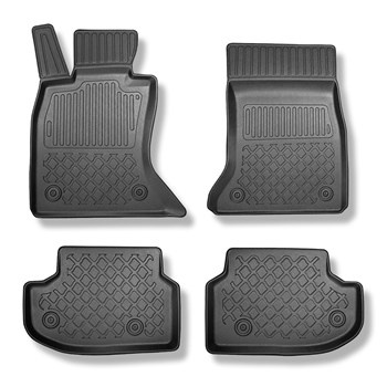 Koberčky TPE pre BMW Seria 5 F11 Touring (2013-04.2017) - X-drive; vzdialenosť m