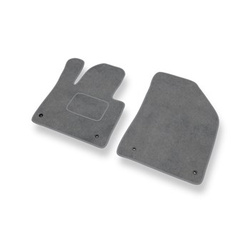 Velúrové koberčeky pre Citroen C5 III Sedan, Tourer (2008-2017) - šedá
