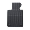 Gumové autokoberce pre BMW Seria 5 G30, G31 (2017-2024) - čierna