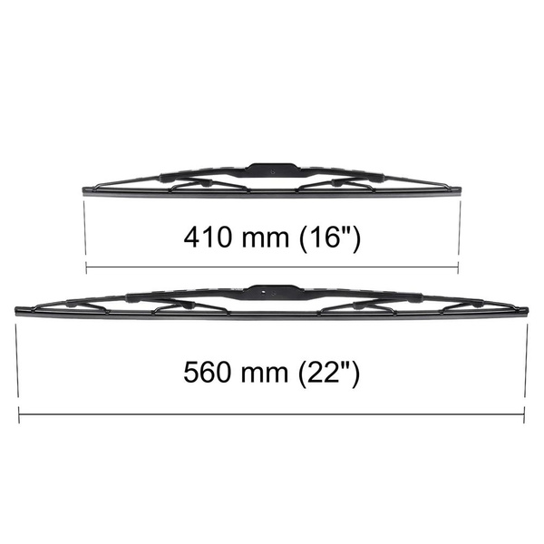 Automobilové stierače na predné sklo pre Lancia Musa 0 MPV (10.2004-01.2006) - štandard lišty
