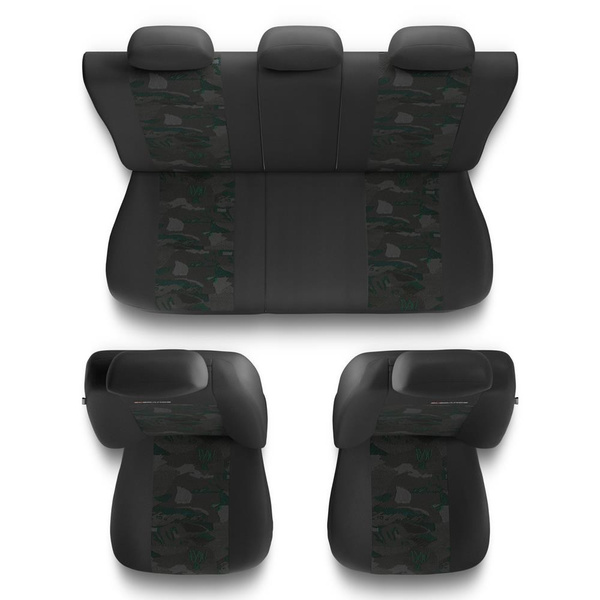 Súprava univerzálnych autopoťahov určených pre BMW X3 E83, F25, G01, G45 (2003-....) - UNE-GR