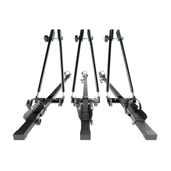 Nosič na bicykle na strechu auta, Oceľový držiak bicyklov na strechu auta - 3xM-04