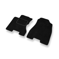 Velúrové koberčeky pre Renault Koleos I SUV (2008-2015) - čierna