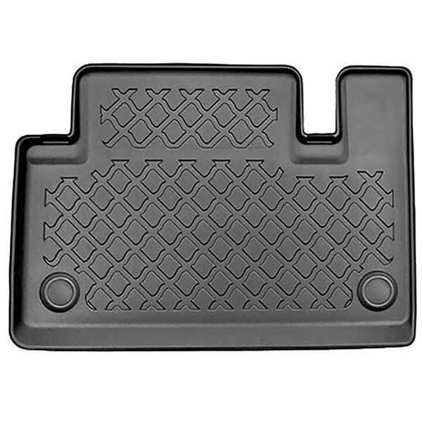 Súprava rohož do batožinového priestoru a autokoberčeky TPE na mieru do: Tesla Model 3 Sedan (07.2017-06.2020) - predný batožinový priestor; pohon na 2 a 4 kolesá