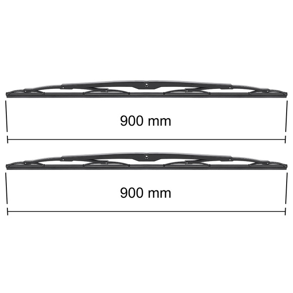 Automobilové stierače na predné sklo pre Van Hool A320 0 Autobus (1999-2019) - štandard lišty