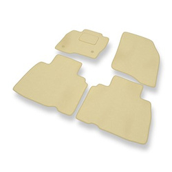 Velúrové koberčeky pre Ford Edge SUV (2016-2020) - béžová