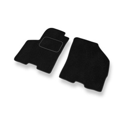 Velúrové koberčeky pre Suzuki Baleno II Hatchback (2015-2019) - čierna