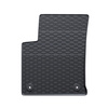 Gumové autokoberce pre Opel Crossland X SUV (2017-2021) - čierna - 4 ks