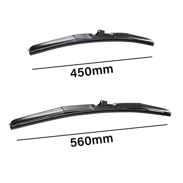 Automobilové stierače na predné sklo pre Mazda CX-3 SUV (02.2015-2021) - hybridné lišty