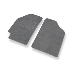 Velúrové koberčeky pre Toyota Corolla VII Coupé, Hatchback, Kombi, Liftback, Sedan (1991-1997) - šedá