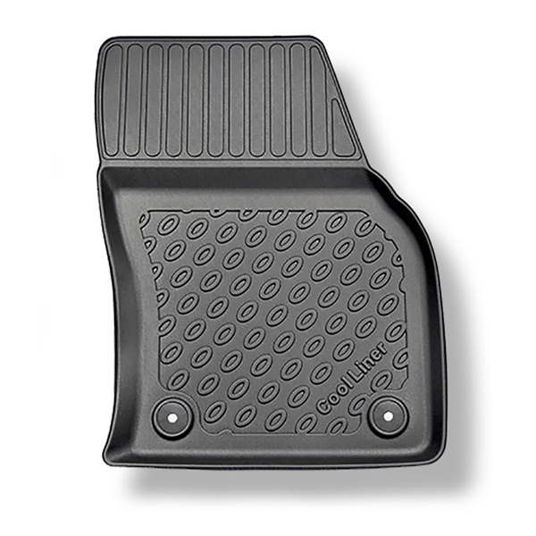 Koberčky TPE pre Audi Q3 F3 SUV, Sportback (09.2019-....) - tiež s hybridným pohonom TFSI e Plug-in Hybrid