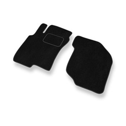 Velúrové koberčeky pre Nissan X-trail I SUV (2001-2007) - čierna