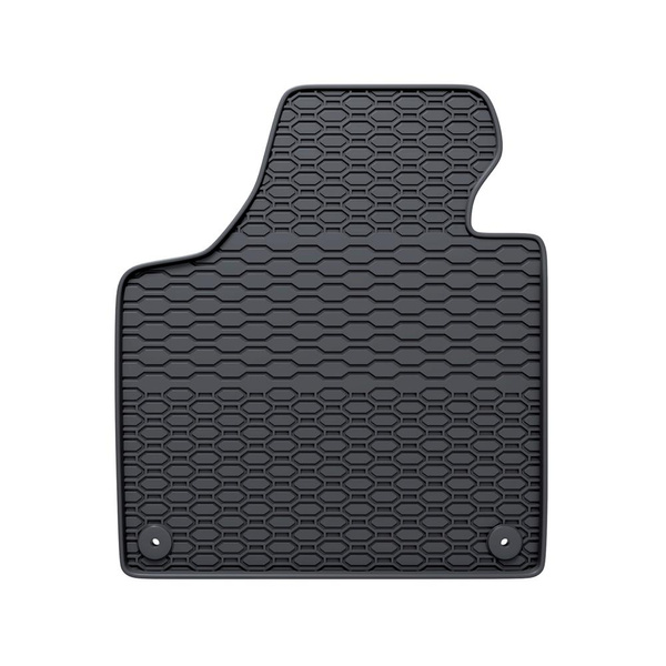 Gumové autokoberce pre Audi A3 8P Hatchback, Sportback (2003-2012) - čierna - 4 ks