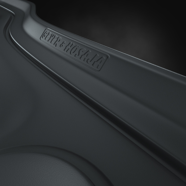 Gumové autokoberce pre Seat Leon III Hatchback, Sportstourer (2012-2020) - čierna - 4 ks