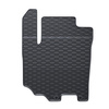 Gumové autokoberce pre Suzuki Vitara III SUV (2015-....) - čierna - 4 ks
