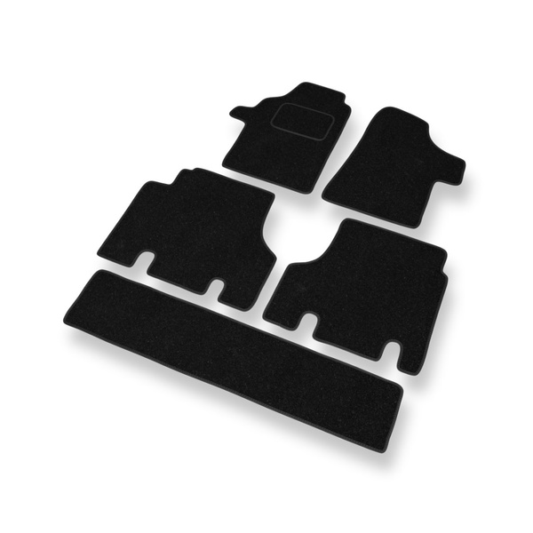 Plstené koberčeky pre Mercedes-Benz Viano Van (2003-2014) - čierna