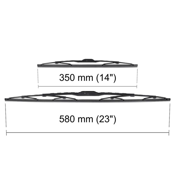 Automobilové stierače na predné sklo pre Nissan Juke Crossover (07.2010-03.2017) - štandard lišty
