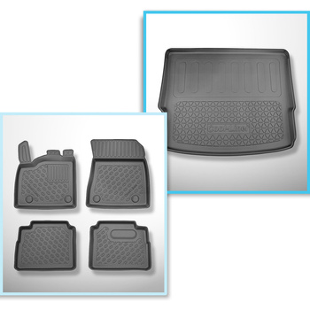 Súprava rohož do batožinového priestoru a autokoberčeky TPE PREMIUM na mieru do: