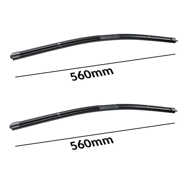 Automobilové stierače na predné sklo pre Chrysler 300C 0 Sedan, Touring (09.2004-08.2010) - ploché lišty