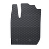 Gumové autokoberce pre Dacia Duster II SUV (2017-2024) - čierna - 4 ks