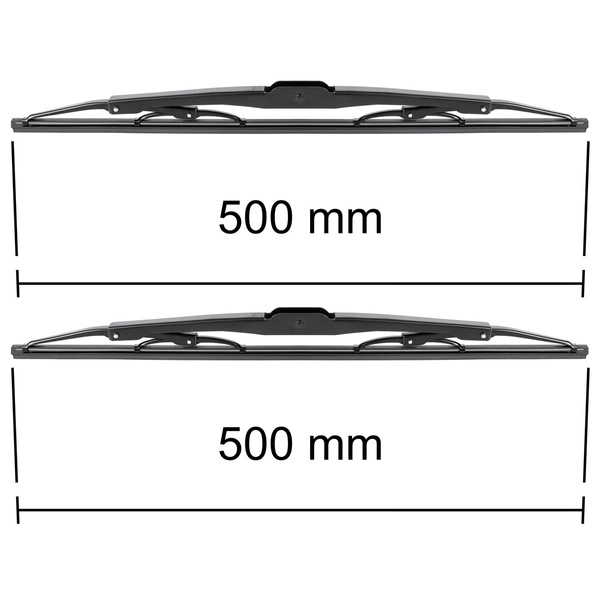 Automobilové stierače na predné sklo pre Isuzu NPR 0 Van (1999-2019) - štandard lišty
