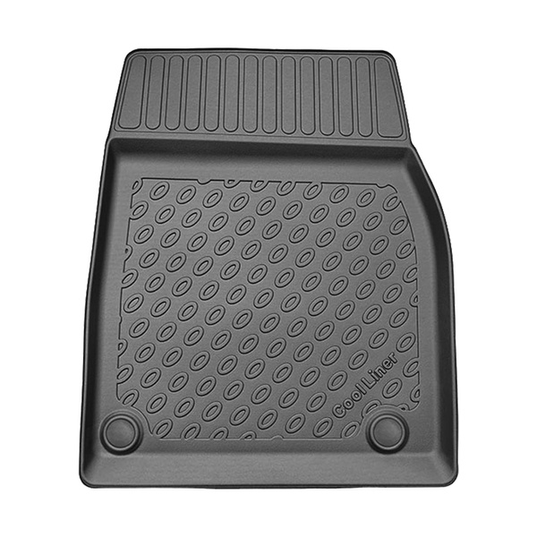 Súprava rohož do batožinového priestoru a autokoberčeky TPE PREMIUM na mieru do: Tesla Model X SUV (01.2021-....) - 5/ 6/7 miest; predný batožinový priestor