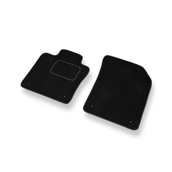 Velúrové koberčeky pre Volvo XC60 II SUV (2017-....) - čierna