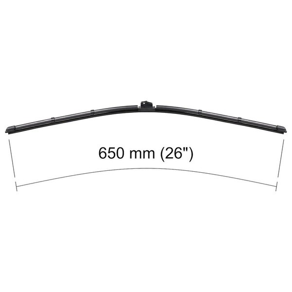 Automobilové stierače na predné sklo pre Citroen C1 II Hatchback (02.2014-2021) - ploché lišty