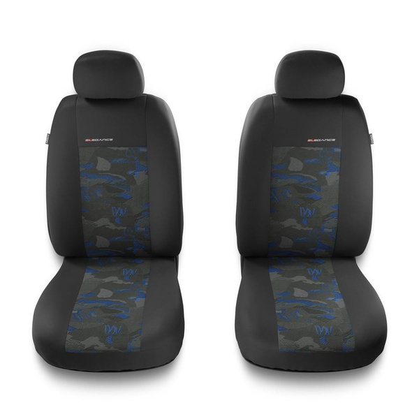 Súprava univerzálnych autopoťahov určených pre Ford S-MAX I, II (2006-2023) - 2UNE-BL